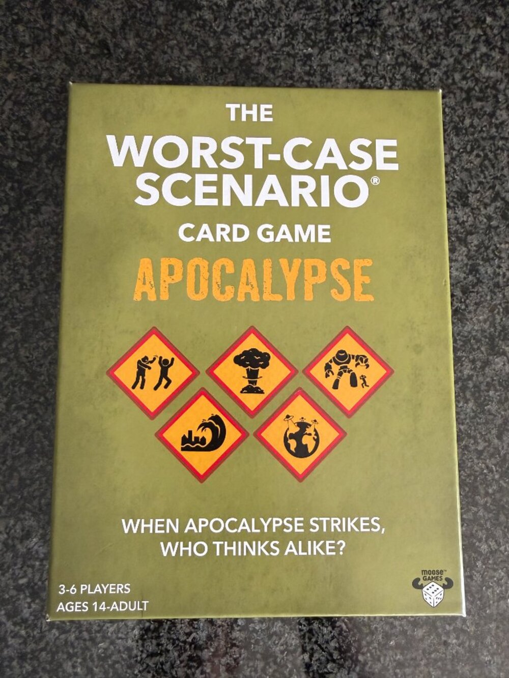 🎲 The Worst-Case Scenario Card Game: APOCALYPSE — Sealed/Unopened